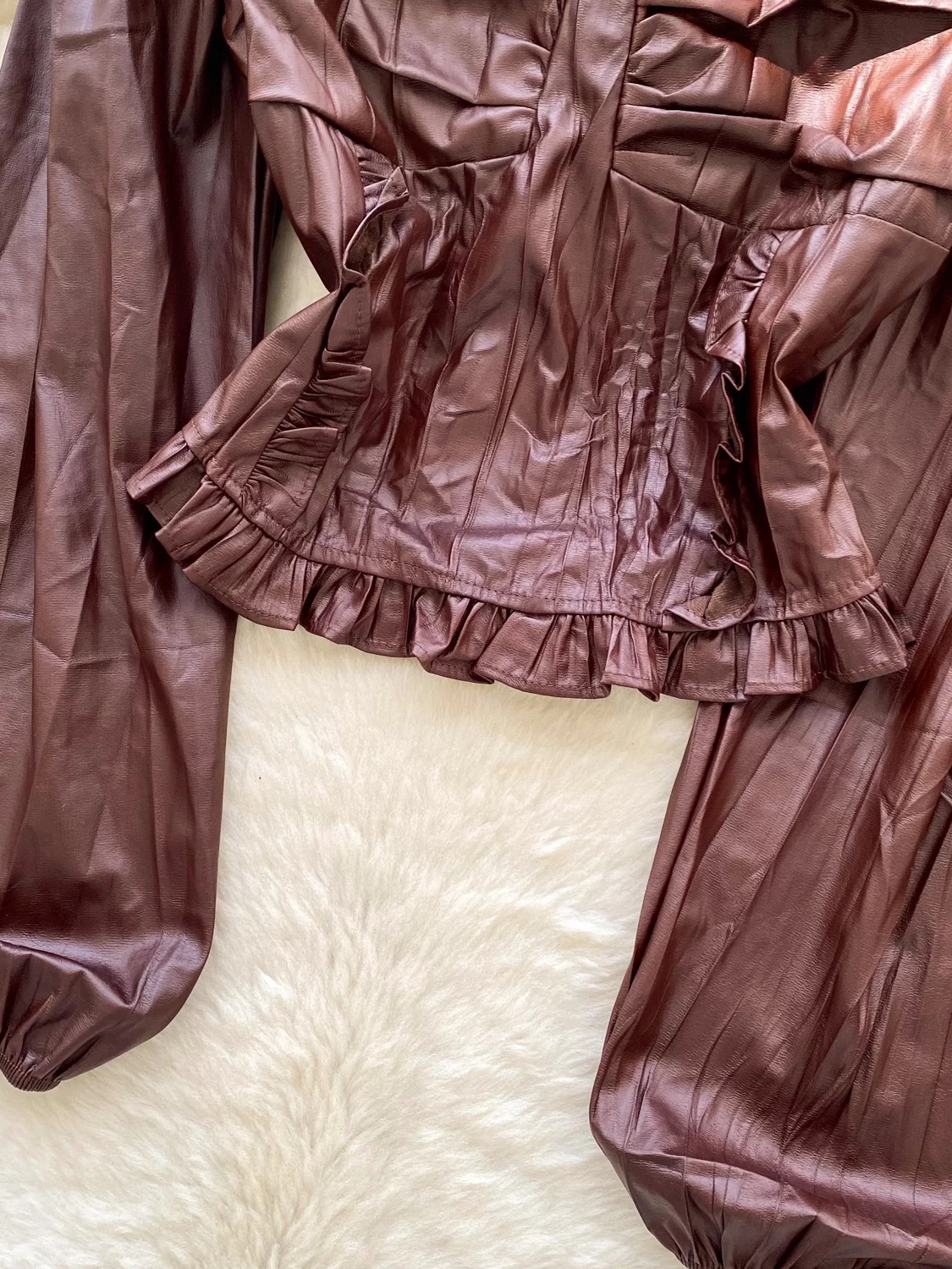 Cuteness overload leather top CTO1074 images